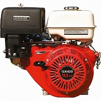 Двигатель бензиновый GX 420 E (V тип)(короткий конус)